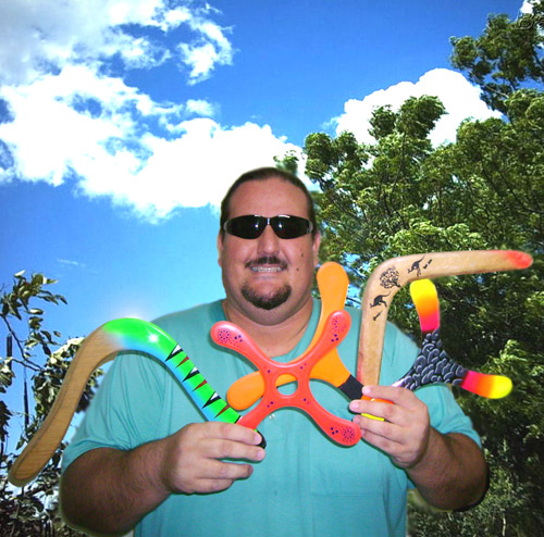 Flvio - Arremessos Bumerangues